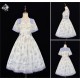 Miss Point Goose's Flower Basket Square Collar JSK(Reservation/3 Colours/Full Payment Without Shipping)